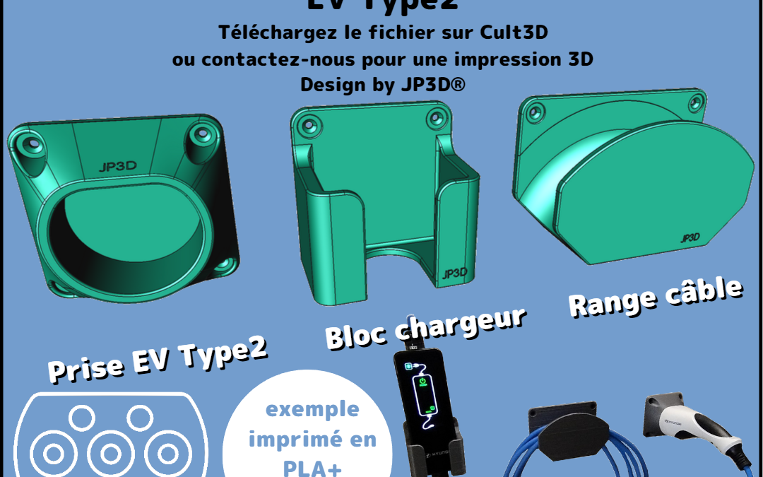 Support pour chargeur de voiture électrique