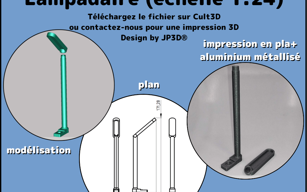 Lampadaire (échelle 1/24)