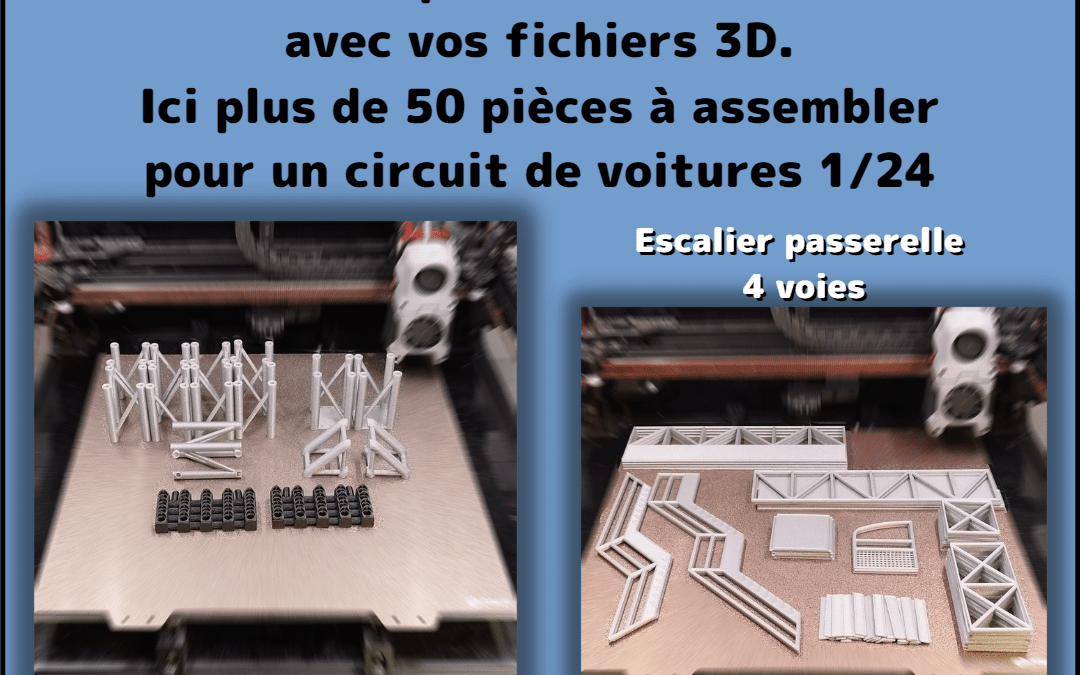 Modélisme : circuit de voitures 1/24