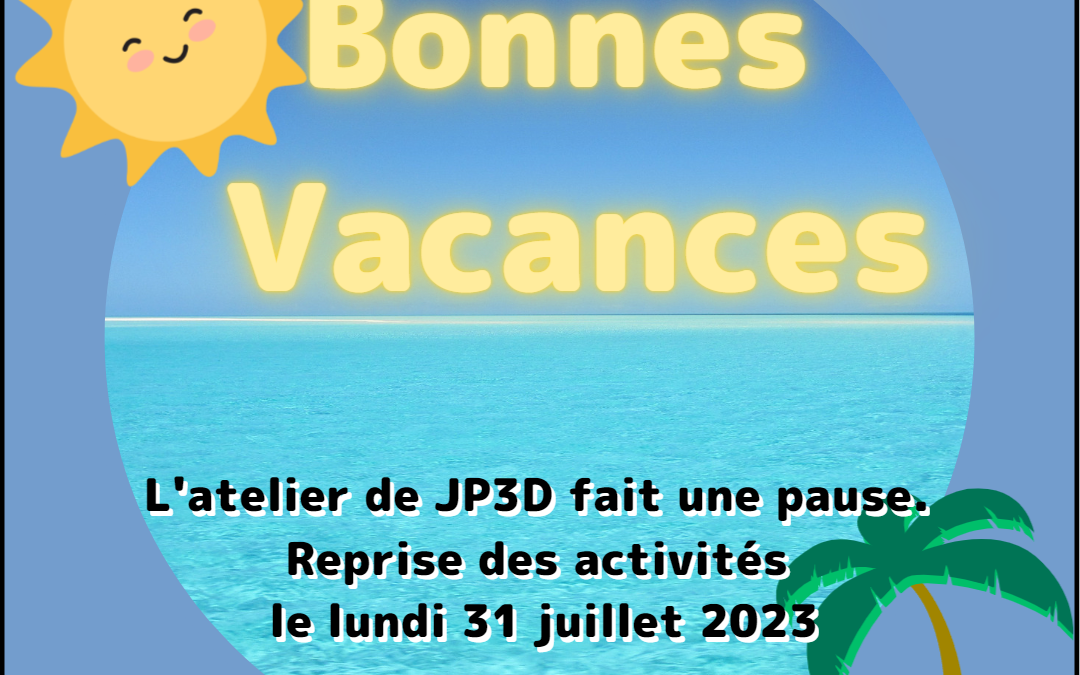 Congés annuels 2023 de JP3D