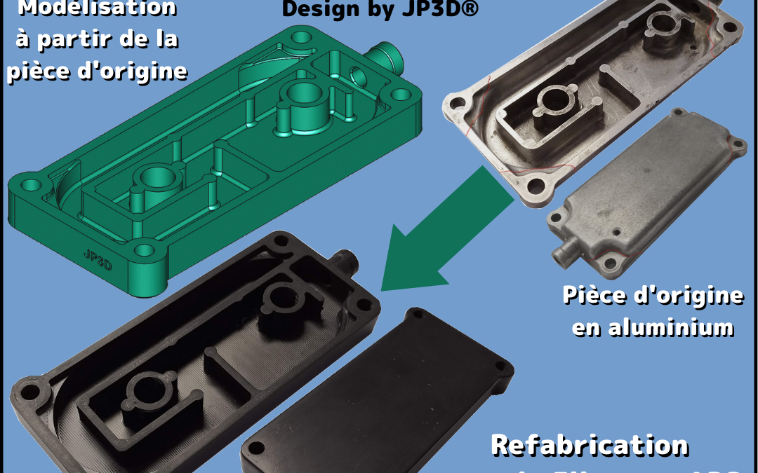 Refabrication d’une pièce pour moto