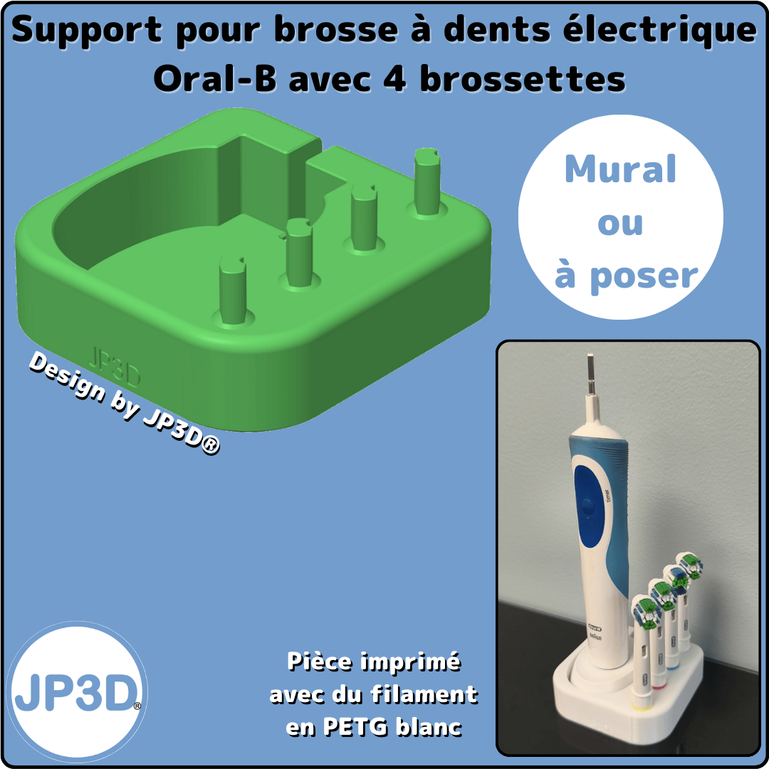 support pour brosse à dents électrique oral b